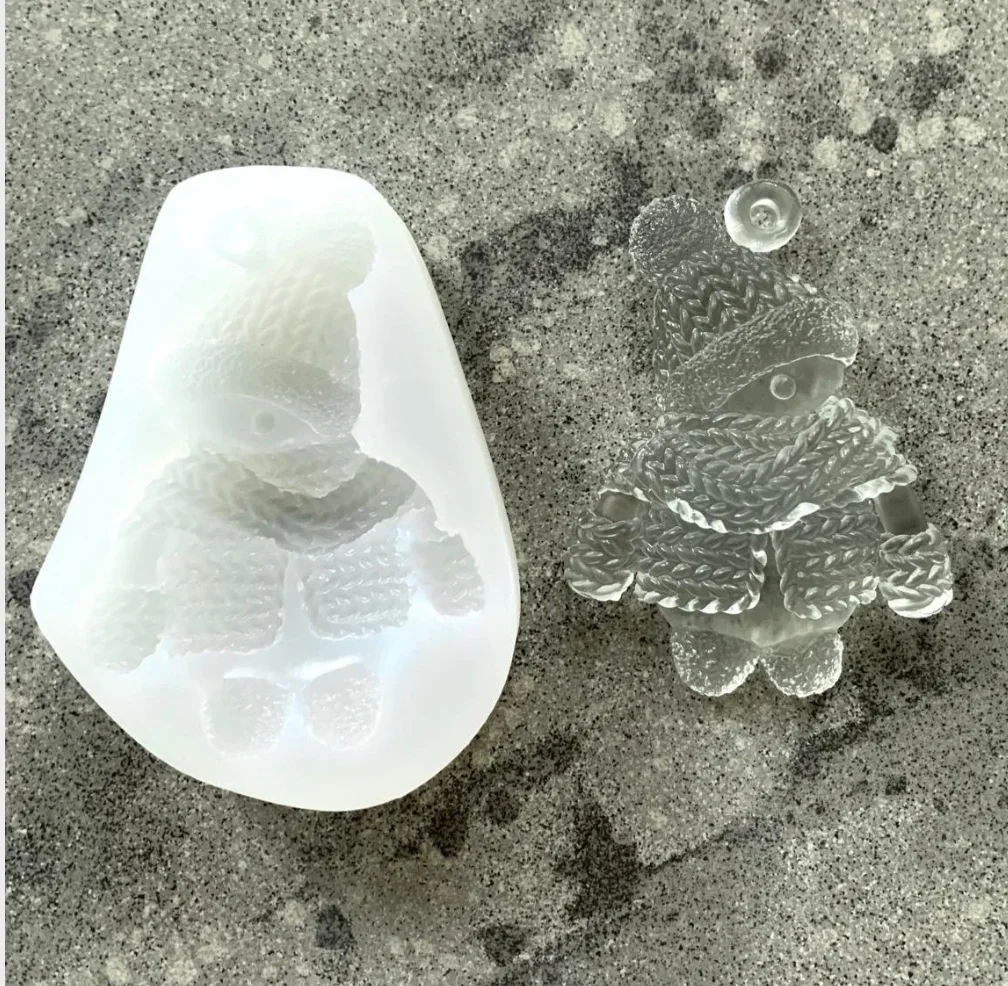 Silicone mold — Snowman ⛄